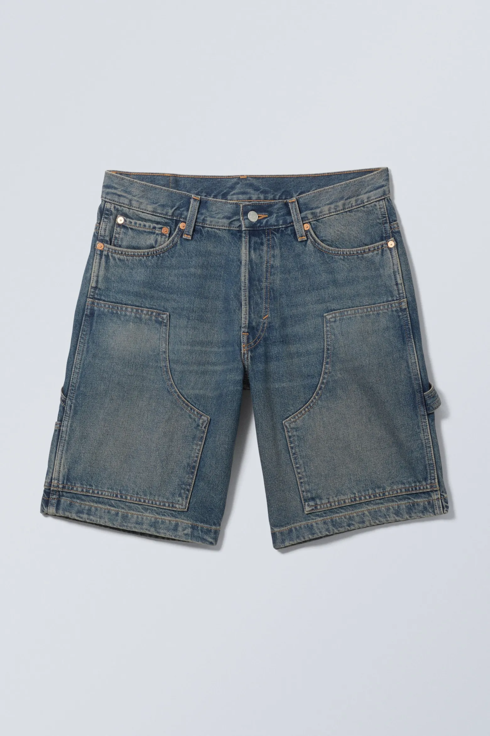 ZIMMERMANNS-DENIM-SHORTS MIT NIEDRIGEM BUND|Weekday Discount