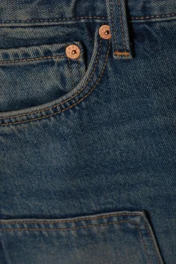 ZIMMERMANNS-DENIM-SHORTS MIT NIEDRIGEM BUND|Weekday Discount