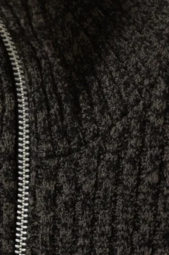 ZIP-CARDIGAN AUS CHENILLE|Weekday Fashion