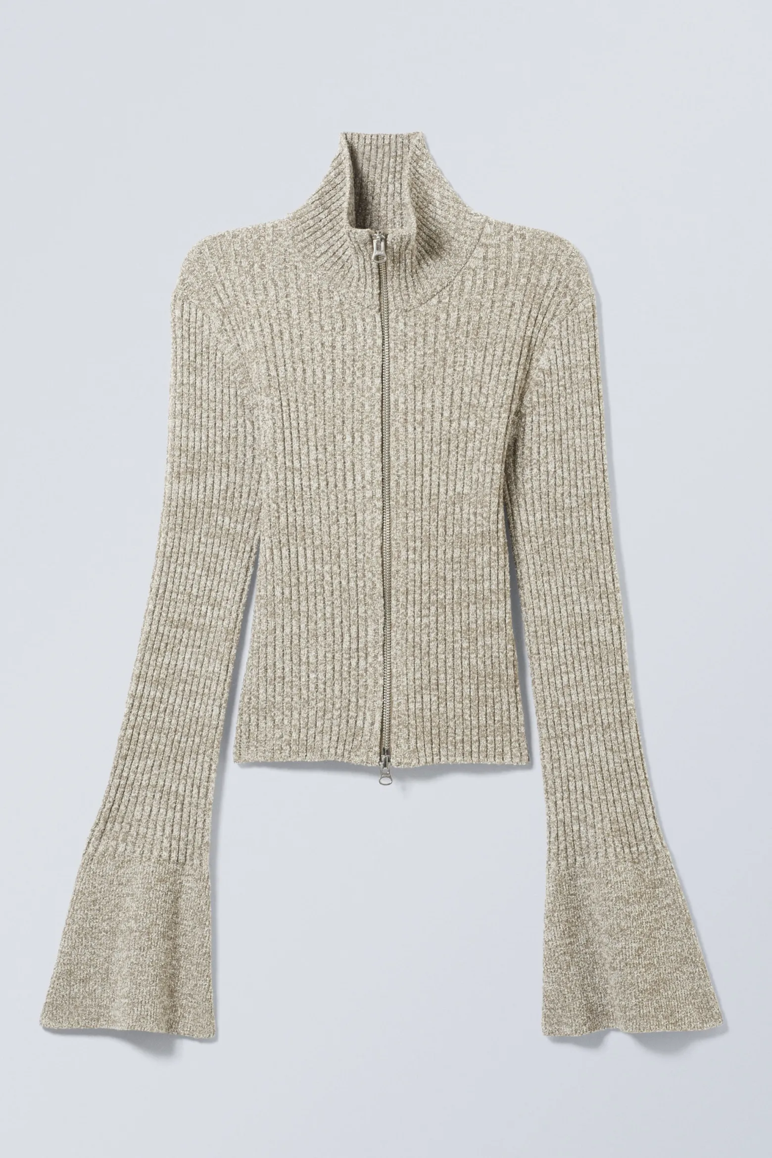 ZIP-CARDIGAN AUS CHENILLE|Weekday Cheap