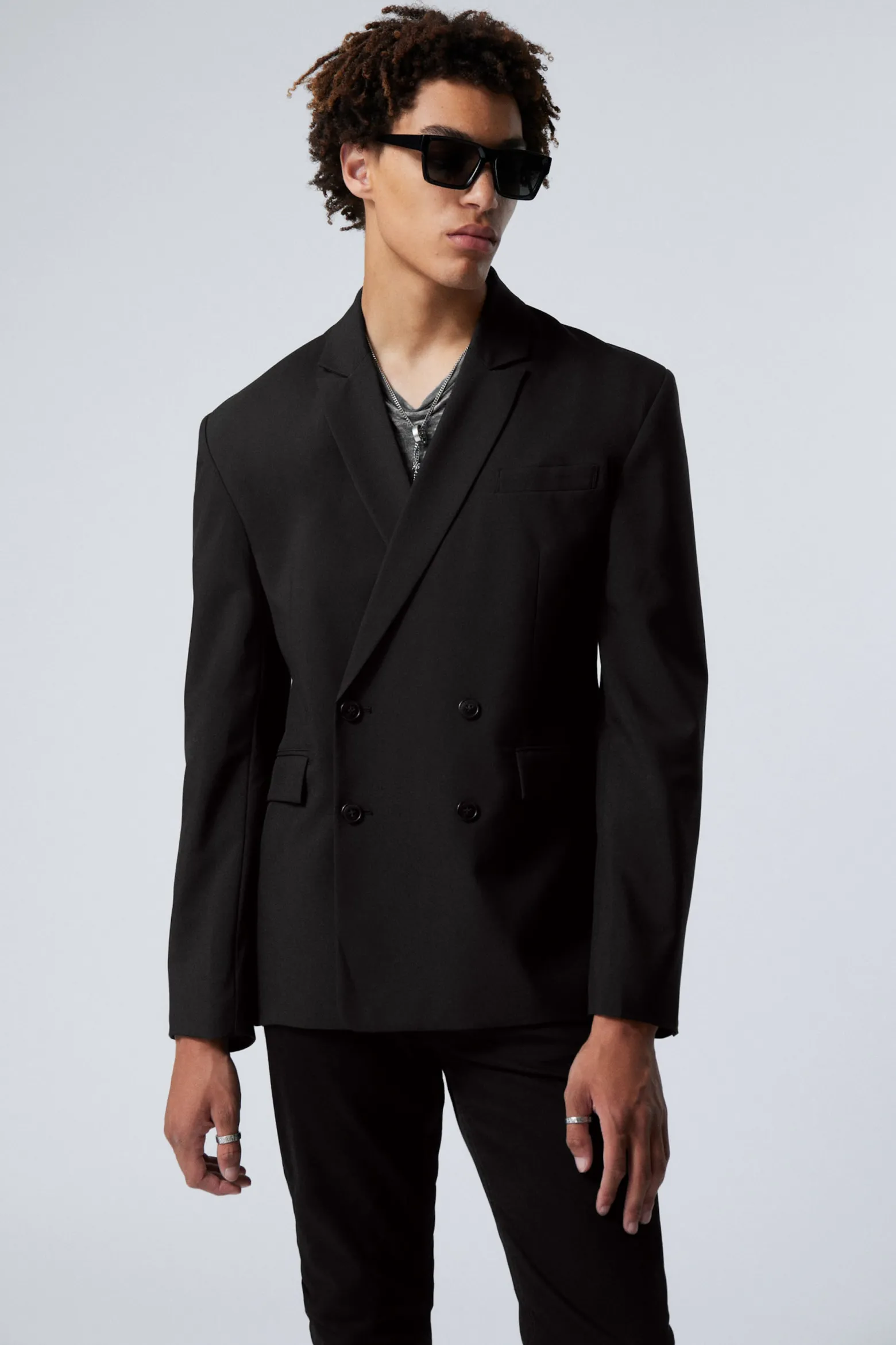 ZWEIREIHIGER BLAZER|Weekday Online